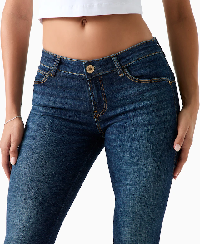 Guess Skinny-fit-Jeans »CURVE X« aus Stretch-Denim, mittlere Taille