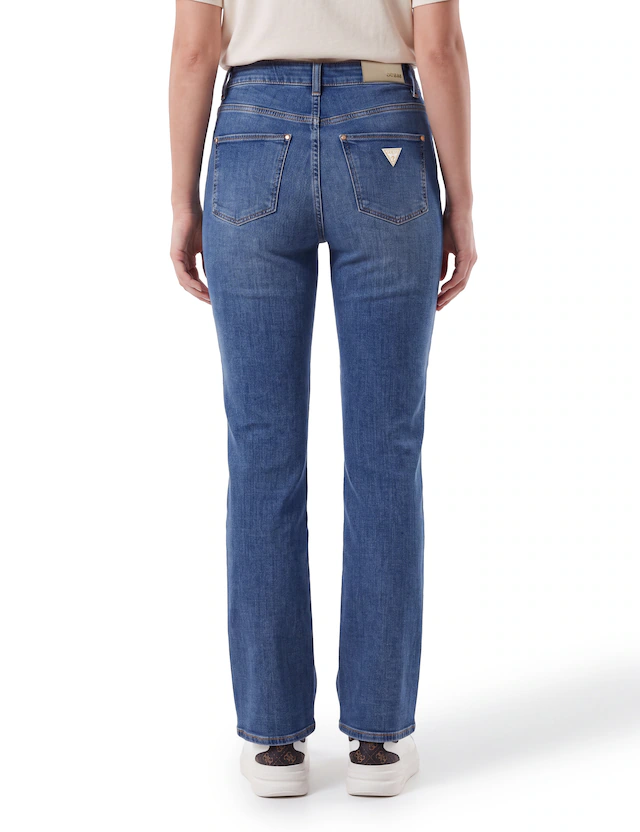 Guess Straight-Jeans »SEXY STRAIGHT« mit hohem Bund, Stretch-Denim