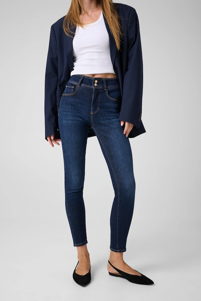 Guess Skinny-fit-Jeans »SHAPE UP« mit Abnähern, Baumwollmix