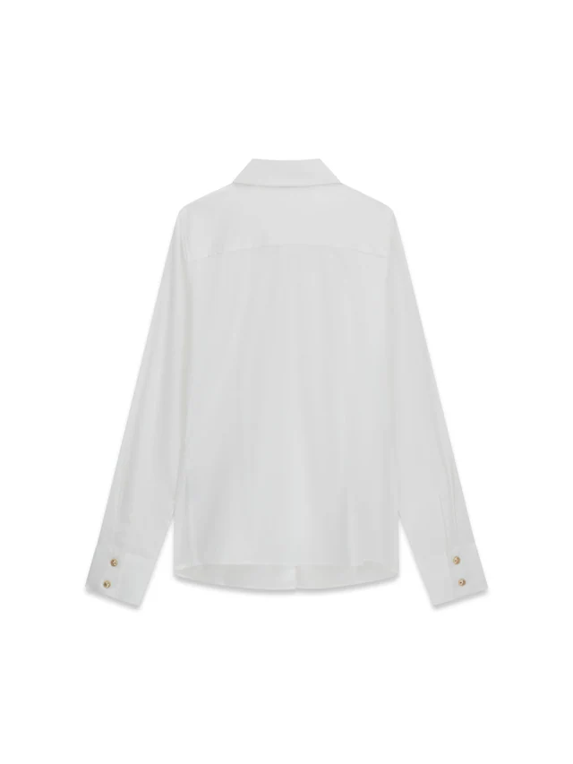 Guess Hemdbluse »NEW CATE SHIRT« mit Logostickerei, Slim Fit