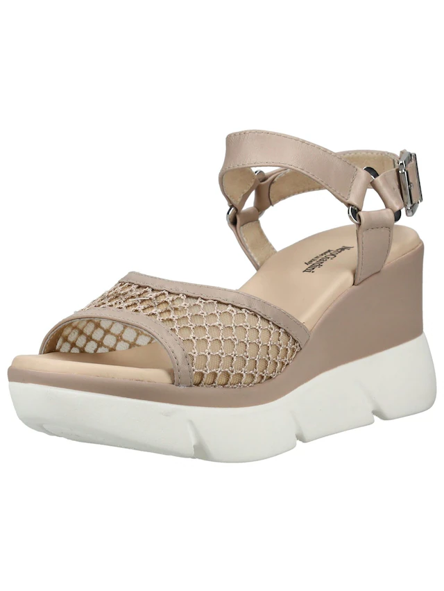 Nero Giardini Keilsandalette »Nero Giardini Sandalen Leder/Textil«