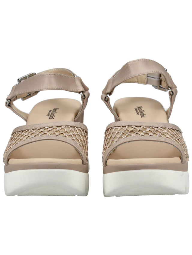 Nero Giardini Keilsandalette »Nero Giardini Sandalen Leder/Textil«