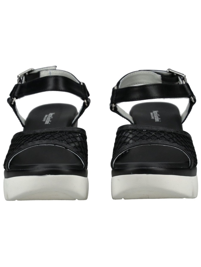 Nero Giardini Keilsandalette »Nero Giardini Sandalen Leder/Textil«