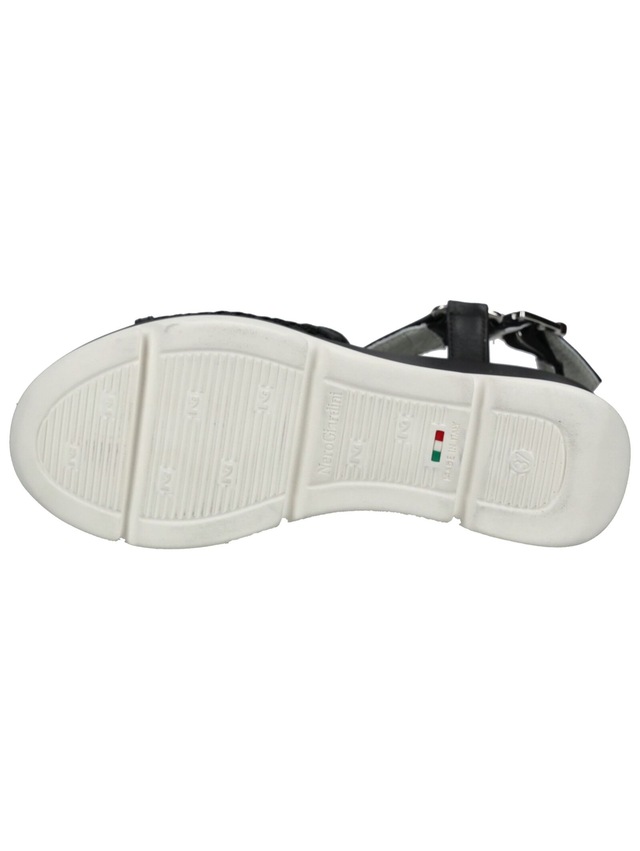 Nero Giardini Keilsandalette »Nero Giardini Sandalen Leder/Textil«