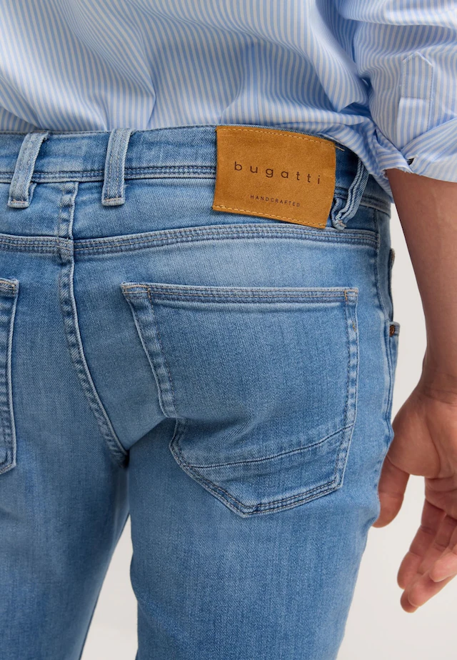 bugatti 5-Pocket-Jeans »Slim Fit« italian premium denim fabric