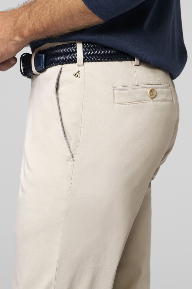 MEYER Chinos »NEW YORK Art.1-8130« mit buntgewebtem Innenfutter