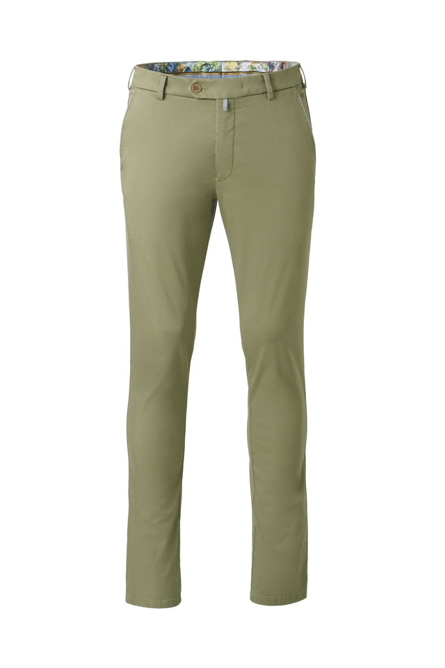 MEYER Chinos »NEW YORK Art.1-8130« mit buntgewebtem Innenfutter