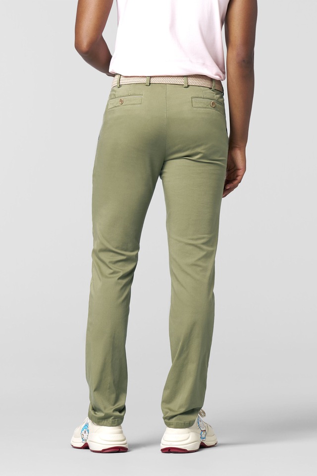 MEYER Chinos »NEW YORK Art.1-8130« mit buntgewebtem Innenfutter