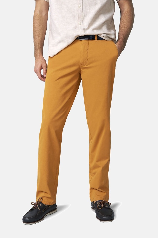 MEYER Chinos »M5 Chino 1-6004« mit buntgewebtem Innenfutter