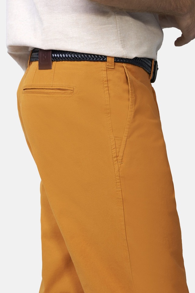 MEYER Chinos »M5 Chino 1-6004« mit buntgewebtem Innenfutter