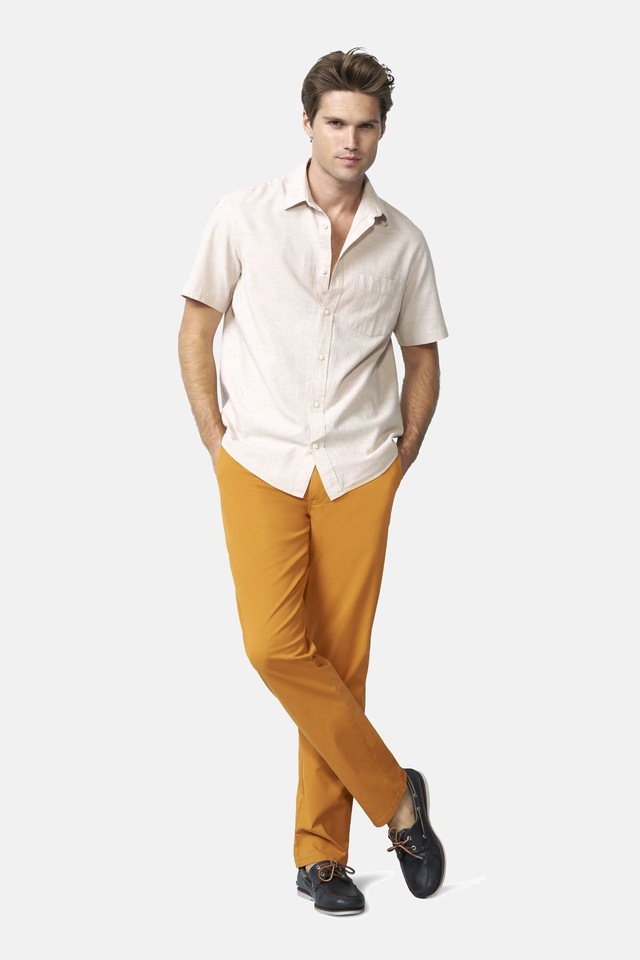 MEYER Chinos »M5 Chino 1-6004« mit buntgewebtem Innenfutter