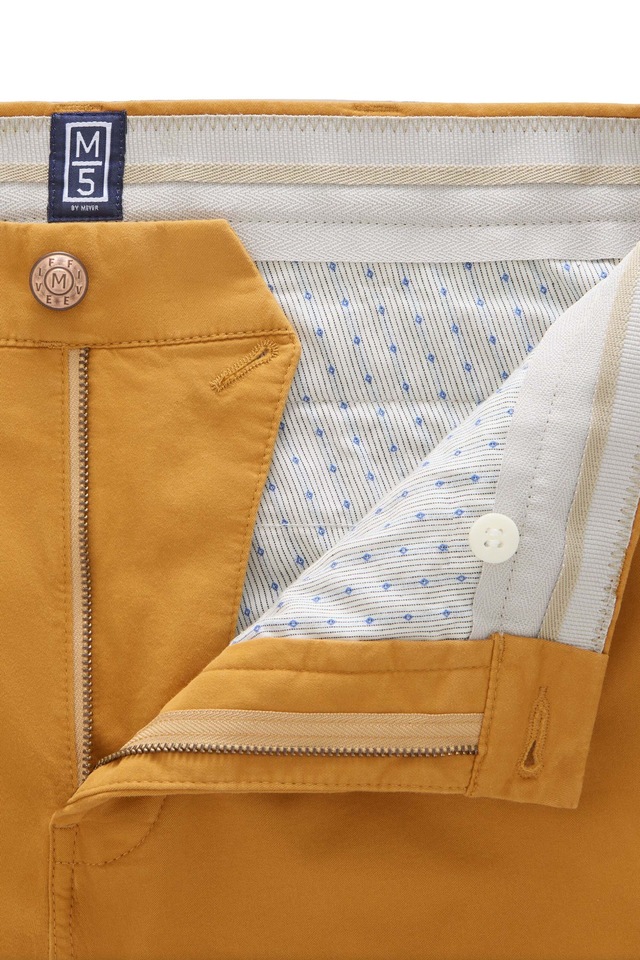 MEYER Chinos »M5 Chino 1-6004« mit buntgewebtem Innenfutter
