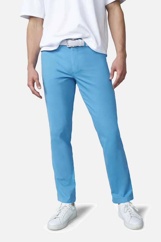 MEYER Chinos »M5 Chino 1-6004« mit buntgewebtem Innenfutter
