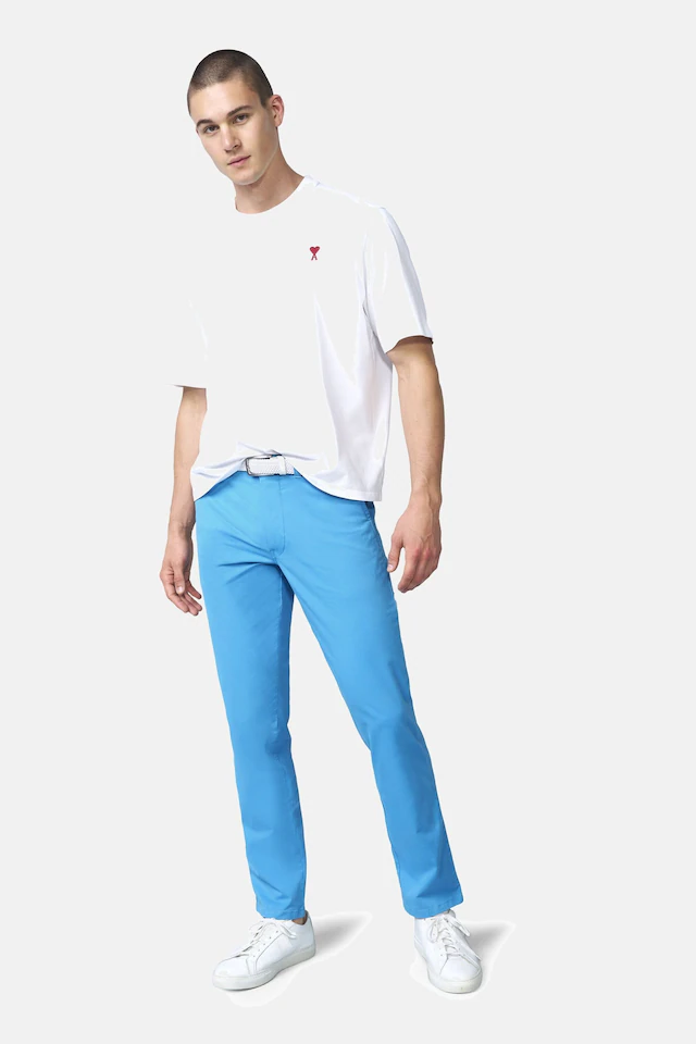 MEYER Chinos »M5 Chino 1-6004« mit buntgewebtem Innenfutter