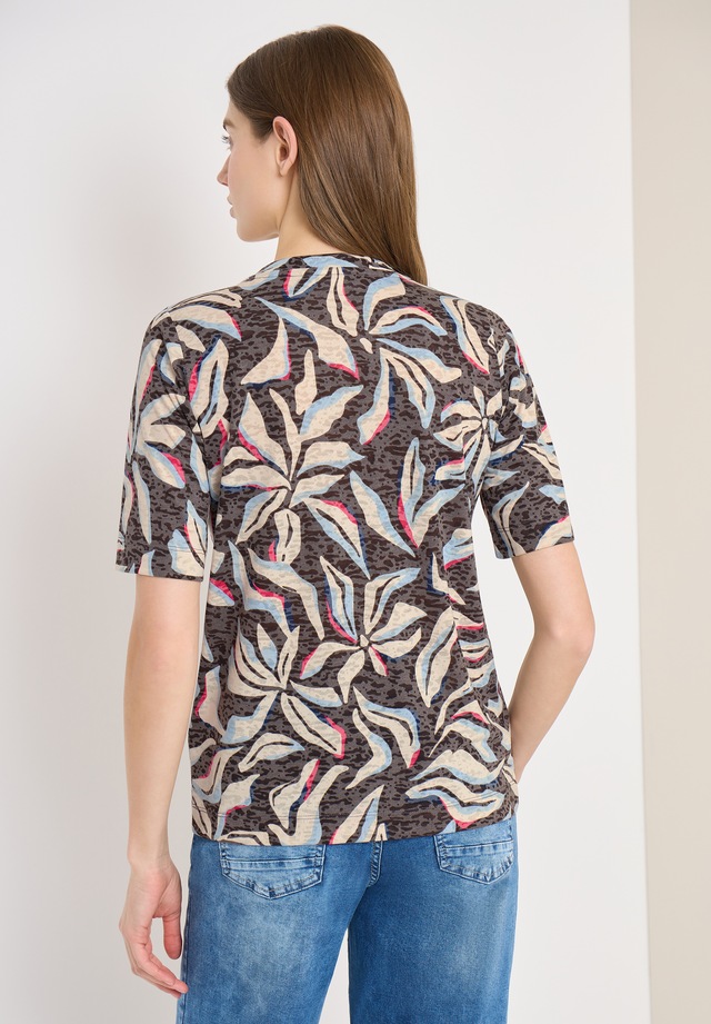 Cecil Rundhalsshirt mit Blumenprint