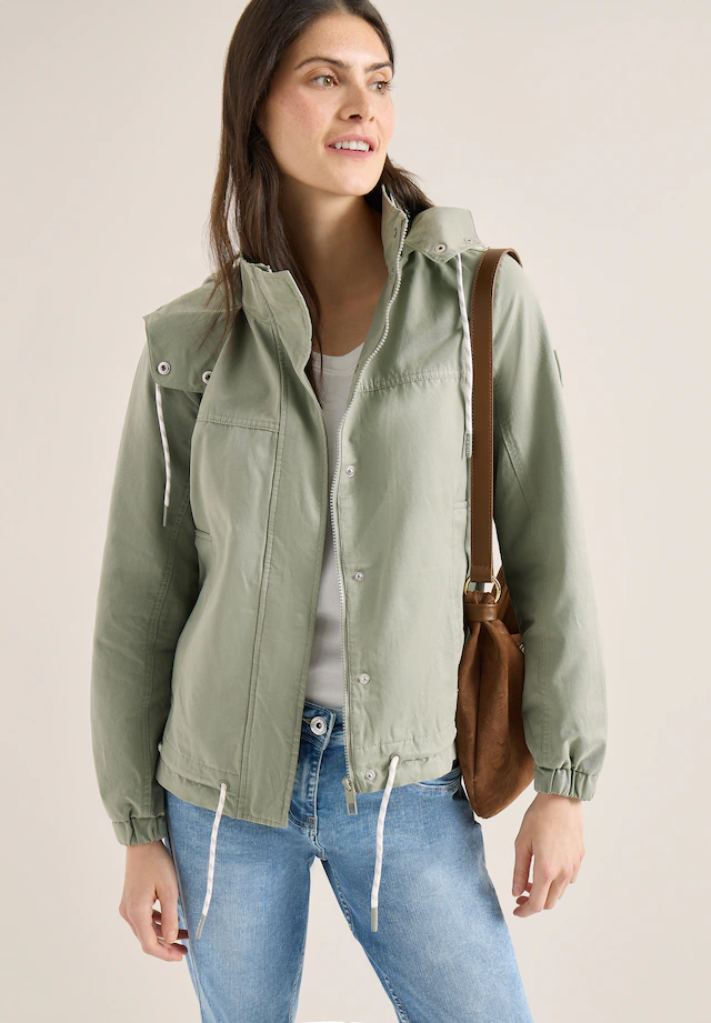 Cecil Outdoorjacke mit Kapuze im Hoodie-Style