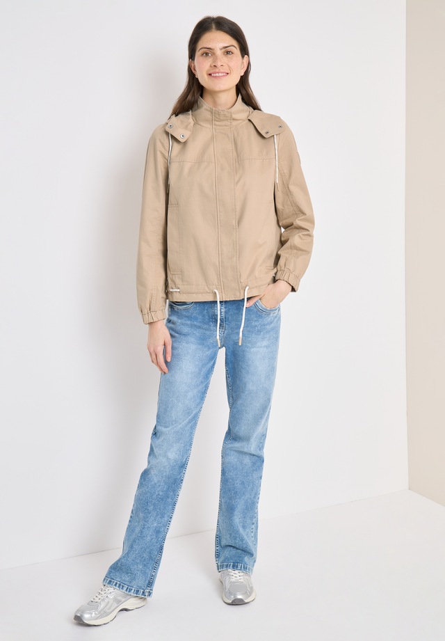 Cecil Outdoorjacke mit Kapuze im Hoodie-Style