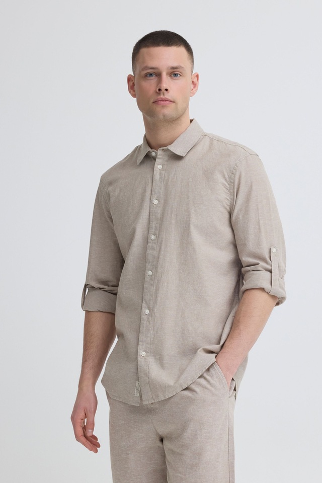 Blend Leinenhemd »Leinenhemd BHAban Slub Linen Mix«