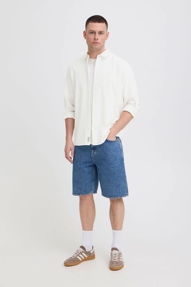 Blend Leinenhemd »Leinenhemd BHAban Slub Linen Mix«