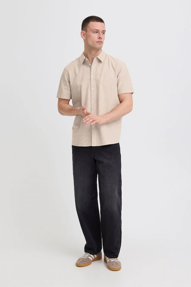 Blend Leinenhemd »Leinenhemd BHAban Slub Linen Mix«