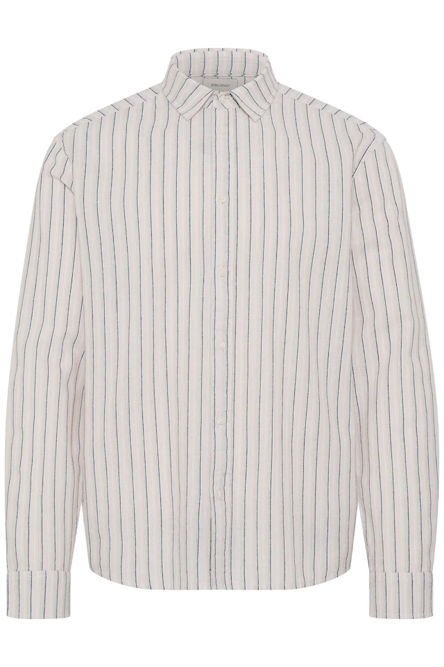 Blend Leinenhemd »Leinenhemd BHAban Linen Mix Striped«