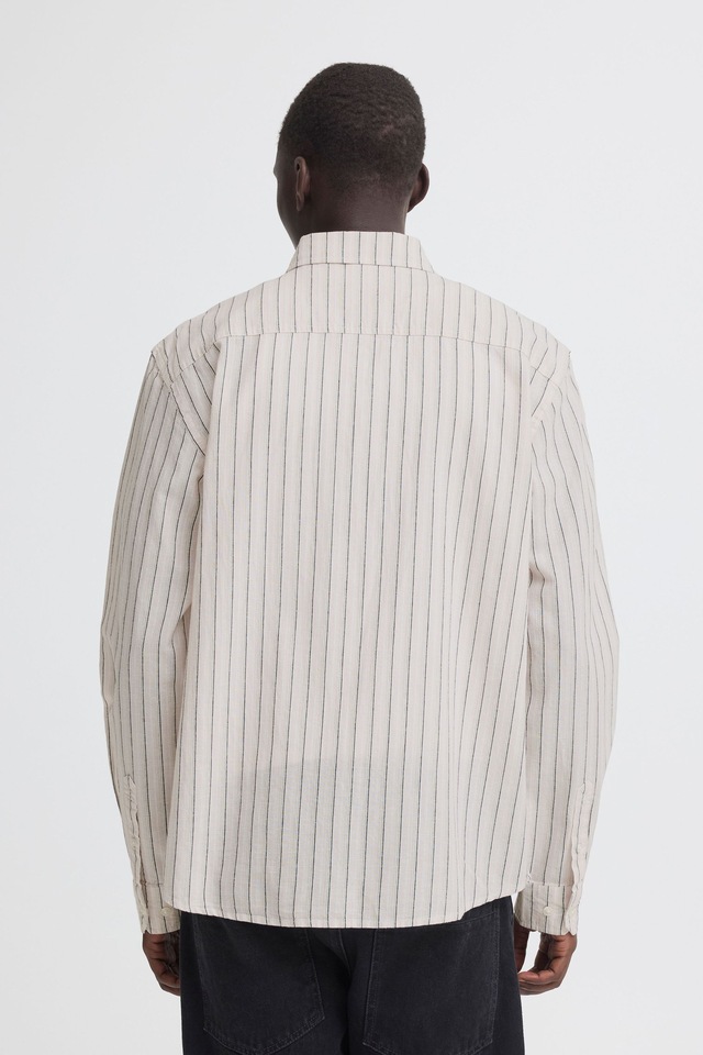 Blend Leinenhemd »Leinenhemd BHAban Linen Mix Striped«