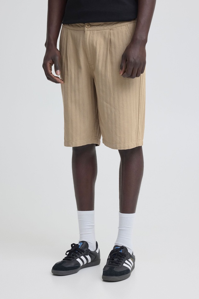 Blend Chinoshorts »Chinoshorts BHMorgan Linen Mix Pleated«