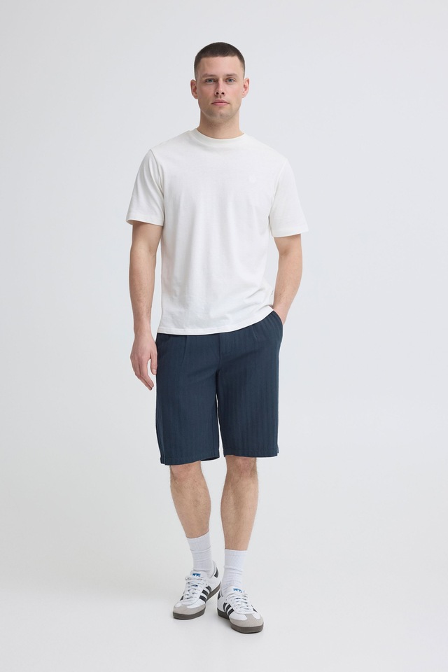 Blend Chinoshorts »Chinoshorts BHMorgan Linen Mix Pleated«