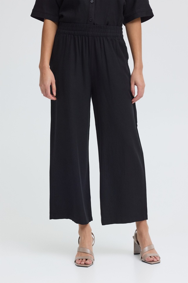 OXMO Loungehose »Loungehose OXNInna Linen Mix«