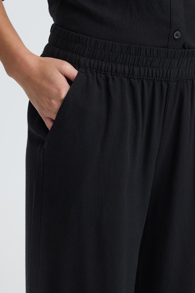 OXMO Loungehose »Loungehose OXNInna Linen Mix«