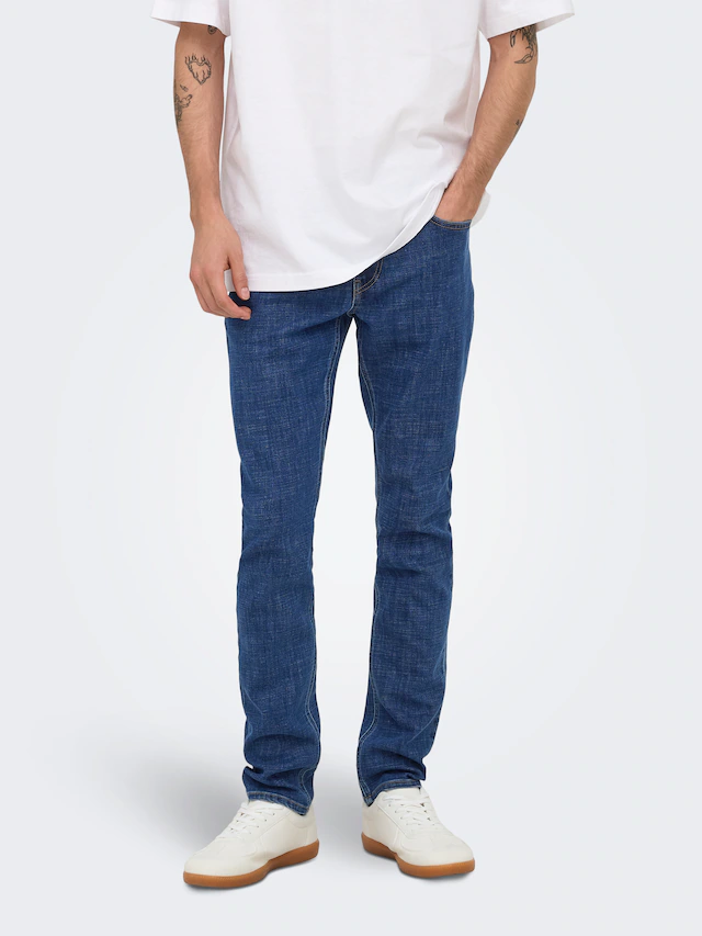 ONLY & SONS Slim-fit-Jeans »ONSLOOM SLIM PIM DNM CIFF« Baumwollmischung, slim fit