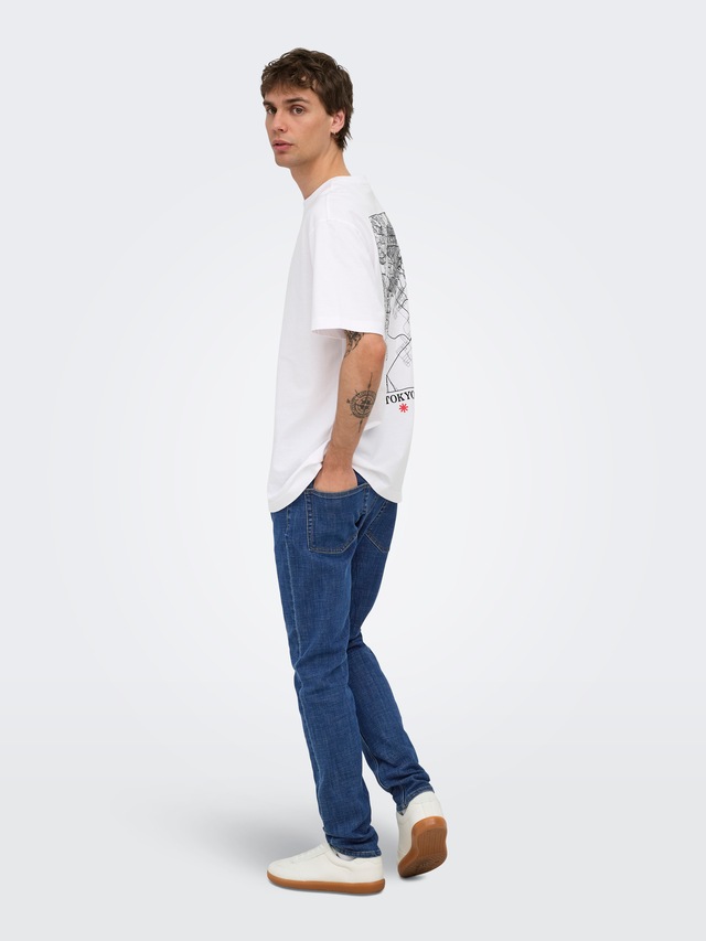 ONLY & SONS Slim-fit-Jeans »ONSLOOM SLIM PIM DNM CIFF« Baumwollmischung, slim fit