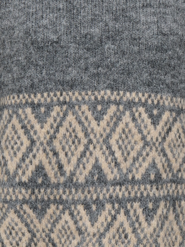 JDY Strickpullover »JDYDINA L/S ON FAROE ISLAND PULLOVE KNT« Materialmix