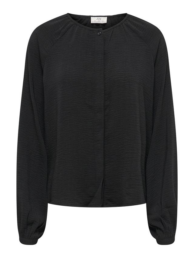 JDY Langarmbluse »JDYDIVYA LIFE L/S O-NECK SHIRT WVN« Polyester