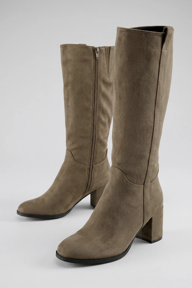 Aniston SHOES Stiefel Stiefelette, Langschaftstiefel mit Reißverschluss- NEUE KOLLEKTION