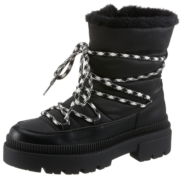 Aniston SHOES Winterboots Winterstiefel, Moon Boots mit wärmenden Fellimitat - NEUE KOLLEKTION