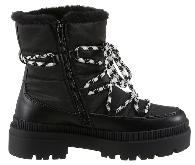 Aniston SHOES Winterboots Winterstiefel, Moon Boots mit wärmenden Fellimitat - NEUE KOLLEKTION