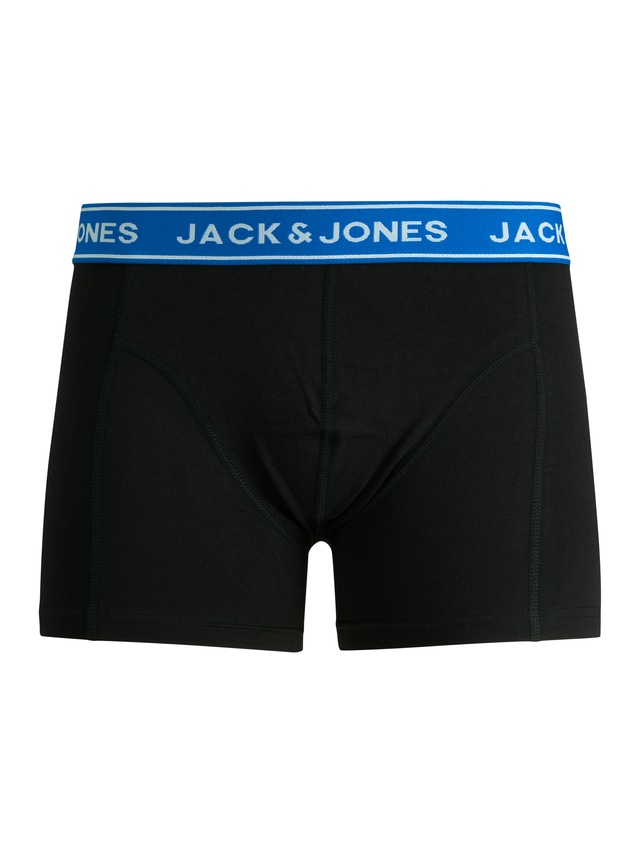 Jack & Jones Trunk »JACCRISP im 6er Pack mit Logobund und Stretchkomfort« Packung, 6 Stk. unifarben mit Farbeinsatz, modisch, eng anliegend, Baumwollmischung