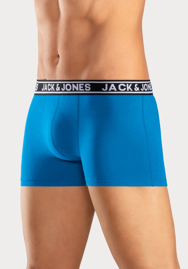 Jack & Jones Trunk »JACCRISP im 6er Pack mit Logobund und Stretchkomfort« Packung, 6 Stk. unifarben mit Farbeinsatz, modisch, eng anliegend, Baumwollmischung