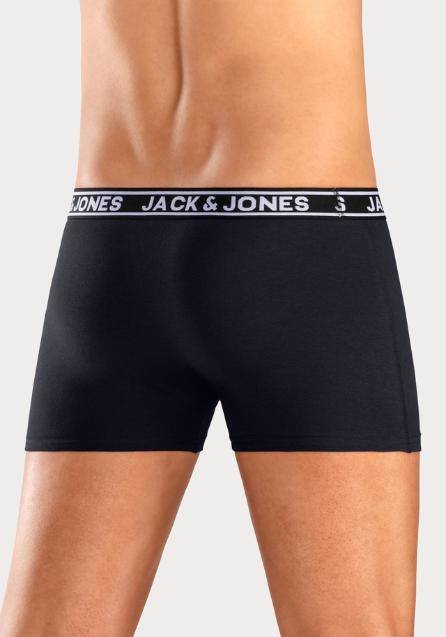 Jack & Jones Trunk »JACCRISP im 6er Pack mit Logobund und Stretchkomfort« Packung, 6 Stk. unifarben mit Farbeinsatz, modisch, eng anliegend, Baumwollmischung