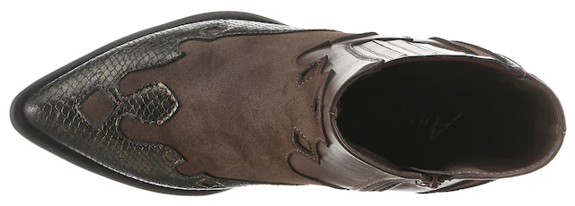 Aniston SHOES Westernstiefelette Cowboystiefelette mit Stretch - NEUE KOLLEKTION