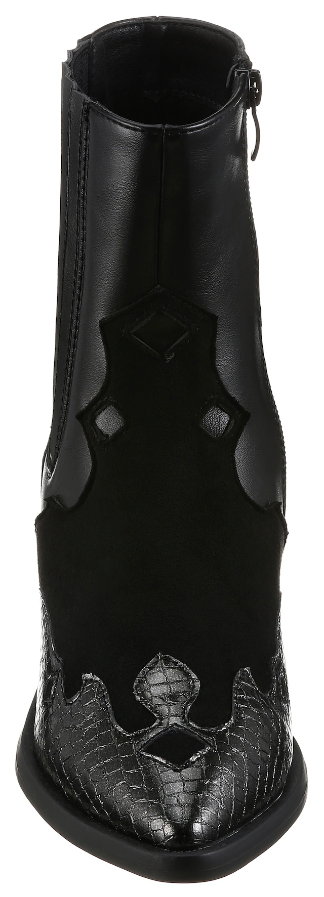 Aniston SHOES Westernstiefelette Cowboystiefelette mit Stretch - NEUE KOLLEKTION