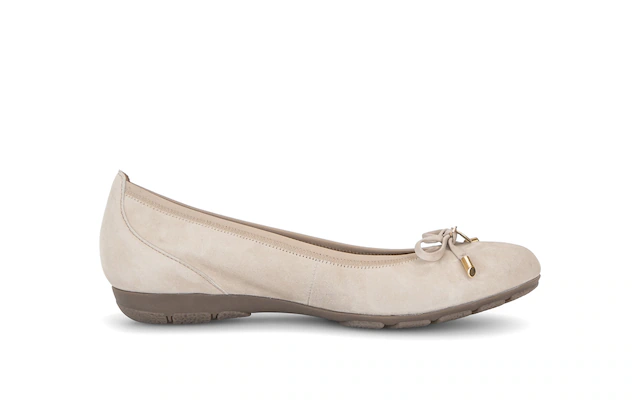 Gabor Ballerina Keilabsatz, Businessschuh mit komfortablem Elastikeinfass