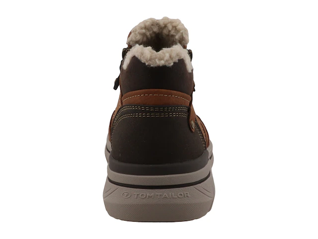 TOM TAILOR Winterboots Reißverschlussboots mit Kontrastbesätzen und Kontrastnähten