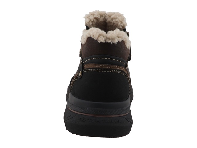 TOM TAILOR Winterboots Reißverschlussboots mit Kontrastbesätzen und Kontrastnähten