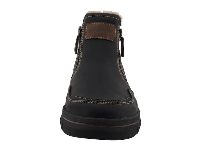TOM TAILOR Winterboots Reißverschlussboots mit Kontrastbesätzen und Kontrastnähten