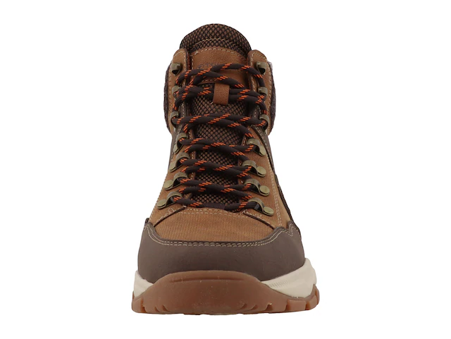 TOM TAILOR Schnürboots Schnürer im Bergsteiger-Look, mit Kontrastbesatz