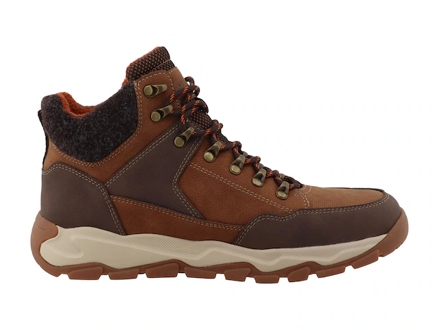 TOM TAILOR Schnürboots Schnürer im Bergsteiger-Look, mit Kontrastbesatz