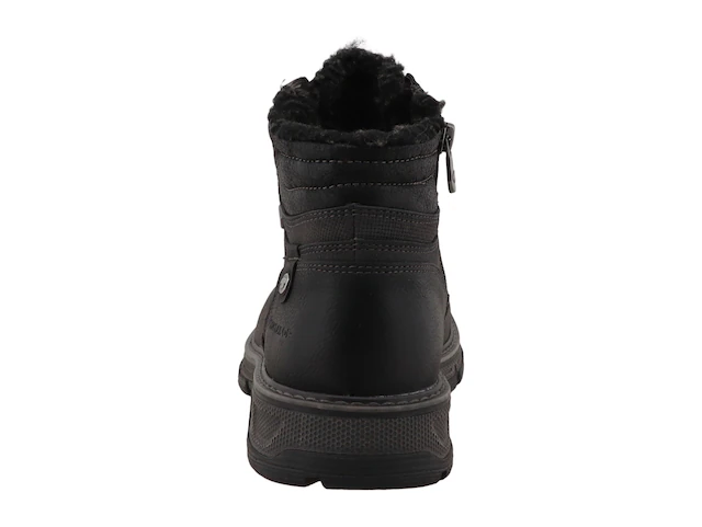 TOM TAILOR Winterboots Schnürboots mit Niete und Ziernähten
