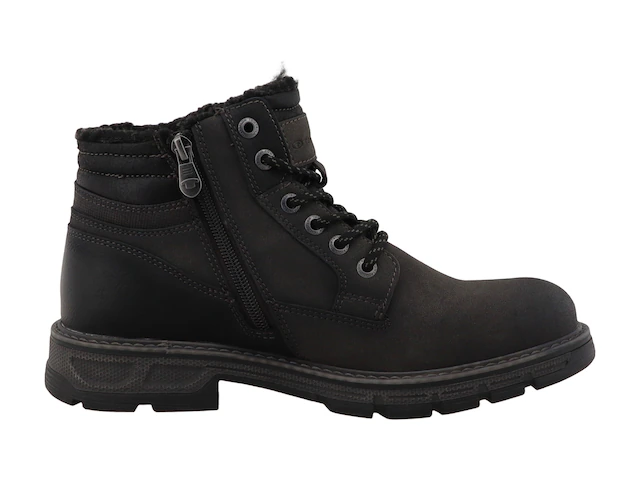 TOM TAILOR Winterboots Schnürboots mit Niete und Ziernähten